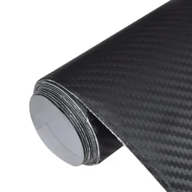 3D sheets for car, 2 units, matte black, 100x150 cm + 50x150 cm by , Vehicle vinyls - Ref: Foro24-210715, Price: 18,85 €, Dis...