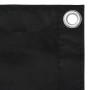 Toldo para balcón tela oxford negro 90x600 cm de vidaXL, Sombrillas - Ref: Foro24-135063, Precio: 33,53 €, Descuento: %