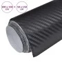 3D sheets for car, 2 units, matte black, 100x150 cm + 50x150 cm by , Vehicle vinyls - Ref: Foro24-210715, Price: 18,85 €, Dis...