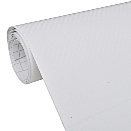 Lámina para coches 3D blanco 100x150 cm de , Vinilos para vehículos - Ref: Foro24-210717, Precio: 17,77 €, Descuento: %