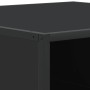 Mesa de centro madera ingeniería y metal negro 60,5x60,5x30 cm de , Mesas de centro - Ref: Foro24-848764, Precio: 46,05 €, De...