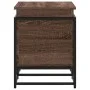 Caja de almacenaje con tapa madera marrón roble 100x40x51,5 cm de , Cestas para almacenaje - Ref: Foro24-848808, Precio: 78,5...