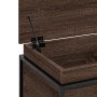Caja de almacenaje con tapa madera marrón roble 100x40x51,5 cm de , Cestas para almacenaje - Ref: Foro24-848808, Precio: 79,3...
