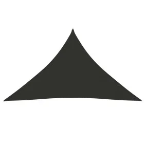 Toldo vela triangular tela Oxford gris antracita 3,5x3,5x4,9 m de vidaXL, Sombrillas - Ref: Foro24-135120, Precio: 33,28 €, D...
