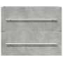 Armario para lavabo aglomerado gris hormigón 60x38,5x48 cm de , Muebles de baño - Ref: Foro24-856224, Precio: 47,66 €, Descue...