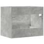 Armario para lavabo aglomerado gris hormigón 60x38,5x48 cm de , Muebles de baño - Ref: Foro24-856224, Precio: 47,66 €, Descue...