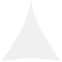 Toldo de vela triangular tela Oxford blanco 4x5x5 m de vidaXL, Sombrillas - Ref: Foro24-135289, Precio: 39,48 €, Descuento: %