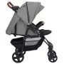 Carrito de bebés 2 en 1 de acero gris claro de , Cochecitos de bebé - Ref: Foro24-10371, Precio: 145,08 €, Descuento: %