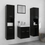 Juego de muebles de baño madera de ingeniería negro de , Muebles de baño - Ref: Foro24-3071217, Precio: 259,91 €, Descuento: %