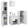 Juego de muebles de baño madera de ingeniería blanco de , Muebles de baño - Ref: Foro24-3070901, Precio: 141,88 €, Descuento: %