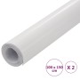 Láminas 4D para coche 2 unidades blanco 100x150 cm de , Vinilos para vehículos - Ref: Foro24-210725, Precio: 27,45 €, Descuen...