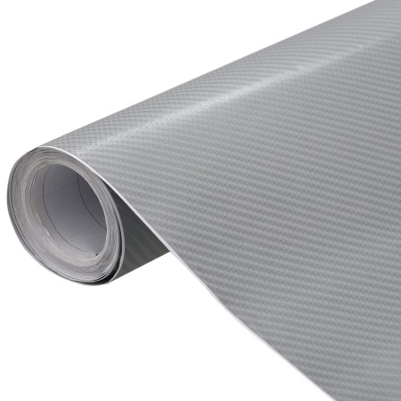 Láminas 4D para coche 2 uds plateado 100x150 cm+50x150 cm de , Vinilos para vehículos - Ref: Foro24-210727, Precio: 19,87 €, ...
