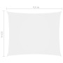 Toldo de vela rectangular tela Oxford blanco 3,5x4,5 m de vidaXL, Sombrillas - Ref: Foro24-135269, Precio: 43,35 €, Descuento: %