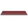 Toldo retráctil automático con luces LED burdeos 600x350 cm de , Toldos - Ref: Foro24-3214997, Precio: 833,01 €, Descuento: %