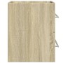 Armario para lavabo aglomerado roble Sonoma 60x38,5x48 cm de , Muebles de baño - Ref: Foro24-856223, Precio: 46,84 €, Descuen...