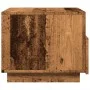 Mittelaltertisch mit LED-Lichtern aus gealtertem Holz, 50x49x40 cm. von , Couchtisch - Ref: Foro24-857708, Preis: 75,60 €, Ra...