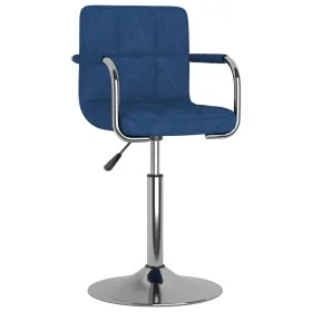 Silla de comedor de tela azul de , Sillas de comedor - Ref: Foro24-3087880, Precio: 75,70 €, Descuento: %