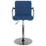 Silla de comedor de tela azul de , Sillas de comedor - Ref: Foro24-3087880, Precio: 75,70 €, Descuento: %