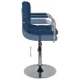 Silla de comedor de tela azul de , Sillas de comedor - Ref: Foro24-3087880, Precio: 75,70 €, Descuento: %