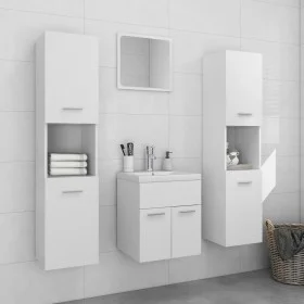 Badezimmerset aus weißem Ingenieurholz von , Badezimmermöbel - Ref: Foro24-3071486, Preis: 271,45 €, Rabatt: %