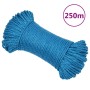 Cuerda de trabajo polipropileno azul 8 mm 250 m de , Sogas y cuerdas metálicas - Ref: Foro24-152970, Precio: 50,92 €, Descuen...
