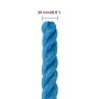Blue polypropylene work rope 16 mm 50 m by , Ropes and metal cords - Ref: Foro24-152987, Price: 38,61 €, Discount: %