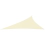 Toldo de vela triangular tela Oxford color crema 4x5x6,4 m de vidaXL, Sombrillas - Ref: Foro24-135239, Precio: 36,20 €, Descu...