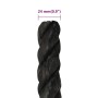 Cuerda de trabajo polipropileno negro 24 mm 50 m de , Sogas y cuerdas metálicas - Ref: Foro24-153033, Precio: 94,33 €, Descue...
