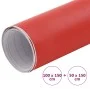 Láminas para coches 2 uds rojo mate 100x150 cm+50x150 cm de , Vinilos para vehículos - Ref: Foro24-210709, Precio: 20,91 €, D...