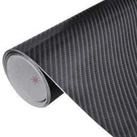 Láminas 4D para coche 2 uds negro mate 100x150 cm+50x150 cm de , Vinilos para vehículos - Ref: Foro24-210721, Precio: 22,12 €...
