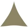 Toldo de vela triangular tela Oxford beige 4x5x5 m de vidaXL, Sombrillas - Ref: Foro24-135179, Precio: 39,48 €, Descuento: %