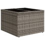 Set de sofás jardín 2 pzas con cojines ratán PE y vidrio gris de , Conjuntos de jardín - Ref: Foro24-3277495, Precio: 341,76 ...