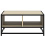 Mesa de centro madera y metal roble Sonoma 60,5x60,5x30 cm de , Mesas de centro - Ref: Foro24-848765, Precio: 44,70 €, Descue...