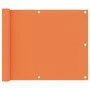 Toldo para balcón tela oxford naranja 75x300 cm de vidaXL, Sombrillas - Ref: Foro24-135044, Precio: 17,34 €, Descuento: %