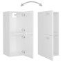 Juego de muebles de baño madera de ingeniería blanco brillo de , Muebles de baño - Ref: Foro24-3071177, Precio: 170,84 €, Des...