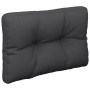 Cojín para sofá de palets de tela negro 60x40x12 cm de , Cojines para sillas y sofás - Ref: Foro24-360564, Precio: 22,91 €, D...