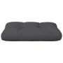Cojín para sofá de palets de tela negro 60x40x12 cm de , Cojines para sillas y sofás - Ref: Foro24-360564, Precio: 19,20 €, D...