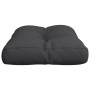 Cojín para sofá de palets de tela negro 60x40x12 cm de , Cojines para sillas y sofás - Ref: Foro24-360564, Precio: 22,91 €, D...
