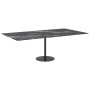 Tablero mesa diseño mármol vidrio templado negro 120x65 cm 8 mm de , Tableros para mesas - Ref: Foro24-322276, Precio: 87,62 ...
