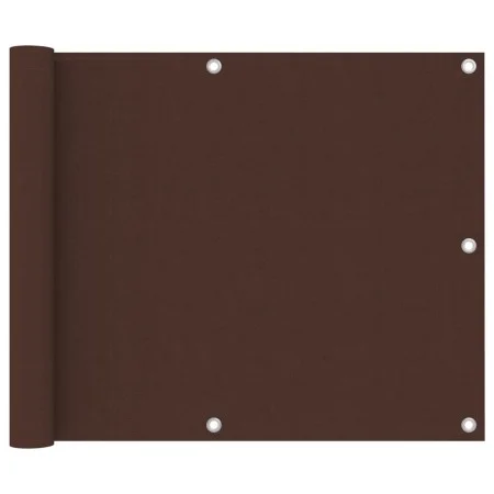 Toldo para balcón tela oxford marrón 75x300 cm de vidaXL, Sombrillas - Ref: Foro24-135068, Precio: 17,16 €, Descuento: %