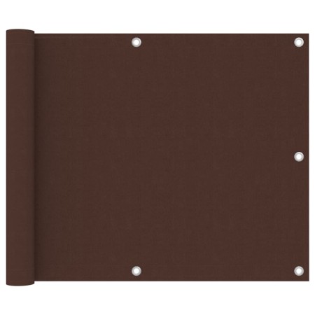 Toldo para balcón tela oxford marrón 75x300 cm de vidaXL, Sombrillas - Ref: Foro24-135068, Precio: 14,24 €, Descuento: %