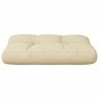 Cojín para sofá de palets de tela beige 60x40x12 cm de , Cojines para sillas y sofás - Ref: Foro24-360560, Precio: 24,79 €, D...