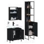 Juego de muebles de baño 3 pzas madera contrachapada negro de , Muebles de baño - Ref: Foro24-3214800, Precio: 186,61 €, Desc...
