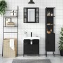 Set de muebles de baño 3 piezas madera contrachapada negro de , Muebles de baño - Ref: Foro24-3214735, Precio: 203,82 €, Desc...