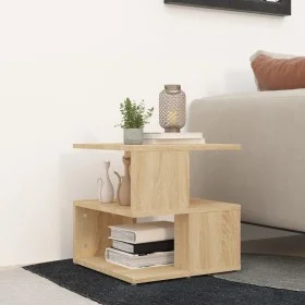 Mesa auxiliar de madera contrachapada roble Sonoma 40x40x40 cm de , Mesas auxiliares - Ref: Foro24-806295, Precio: 29,84 €, D...