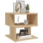 Oak Sonoma plywood side table 40x40x40 cm by , Side tables - Ref: Foro24-806295, Price: 29,84 €, Discount: %