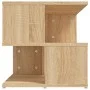 Oak Sonoma plywood side table 40x40x40 cm by , Side tables - Ref: Foro24-806295, Price: 29,84 €, Discount: %