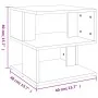 Oak Sonoma plywood side table 40x40x40 cm by , Side tables - Ref: Foro24-806295, Price: 29,84 €, Discount: %