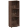Estantería de madera de ingeniería marrón roble 40x24x109 cm de , Librerías y estanterías - Ref: Foro24-857780, Precio: 37,20...