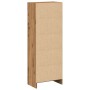 Estantería de madera de ingeniería roble artesano 40x24x109 cm de , Librerías y estanterías - Ref: Foro24-857782, Precio: 34,...